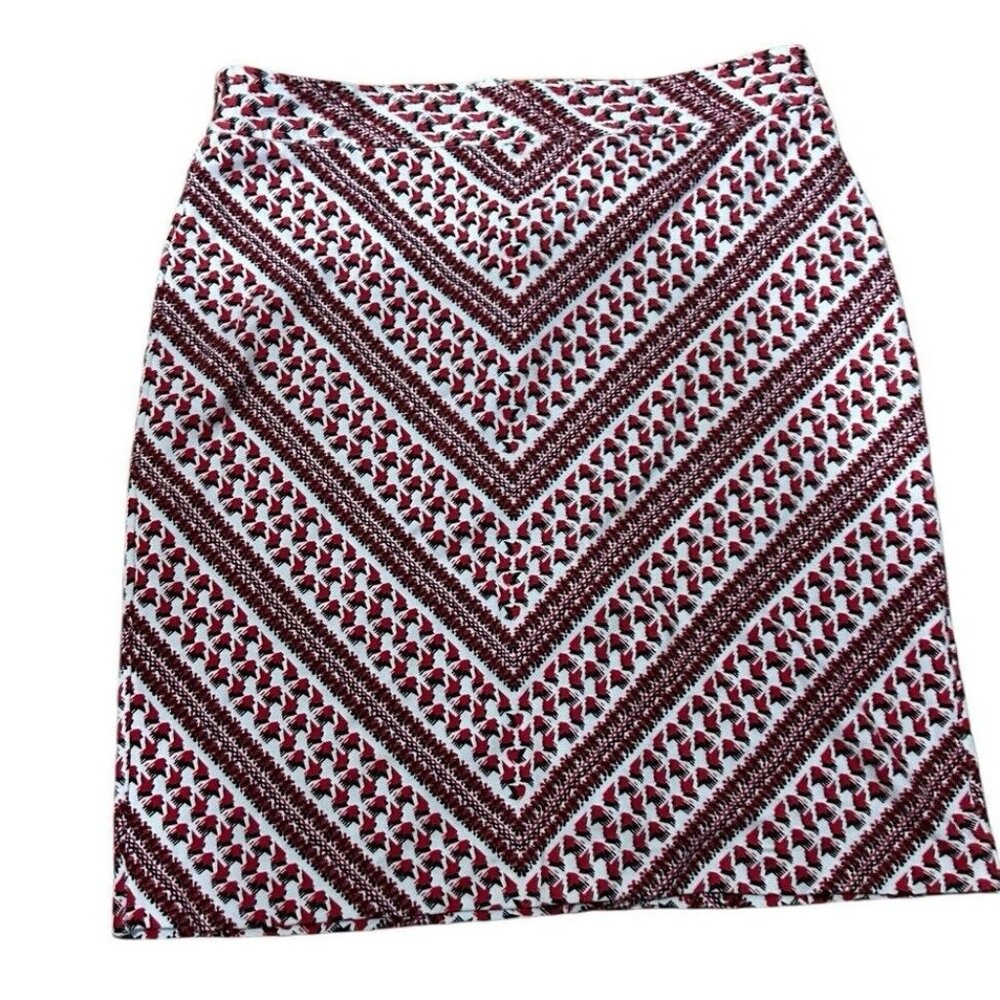 WD NY Aline skirt Xs all-over print Feminine Boho festival preppy Vintage Y2K